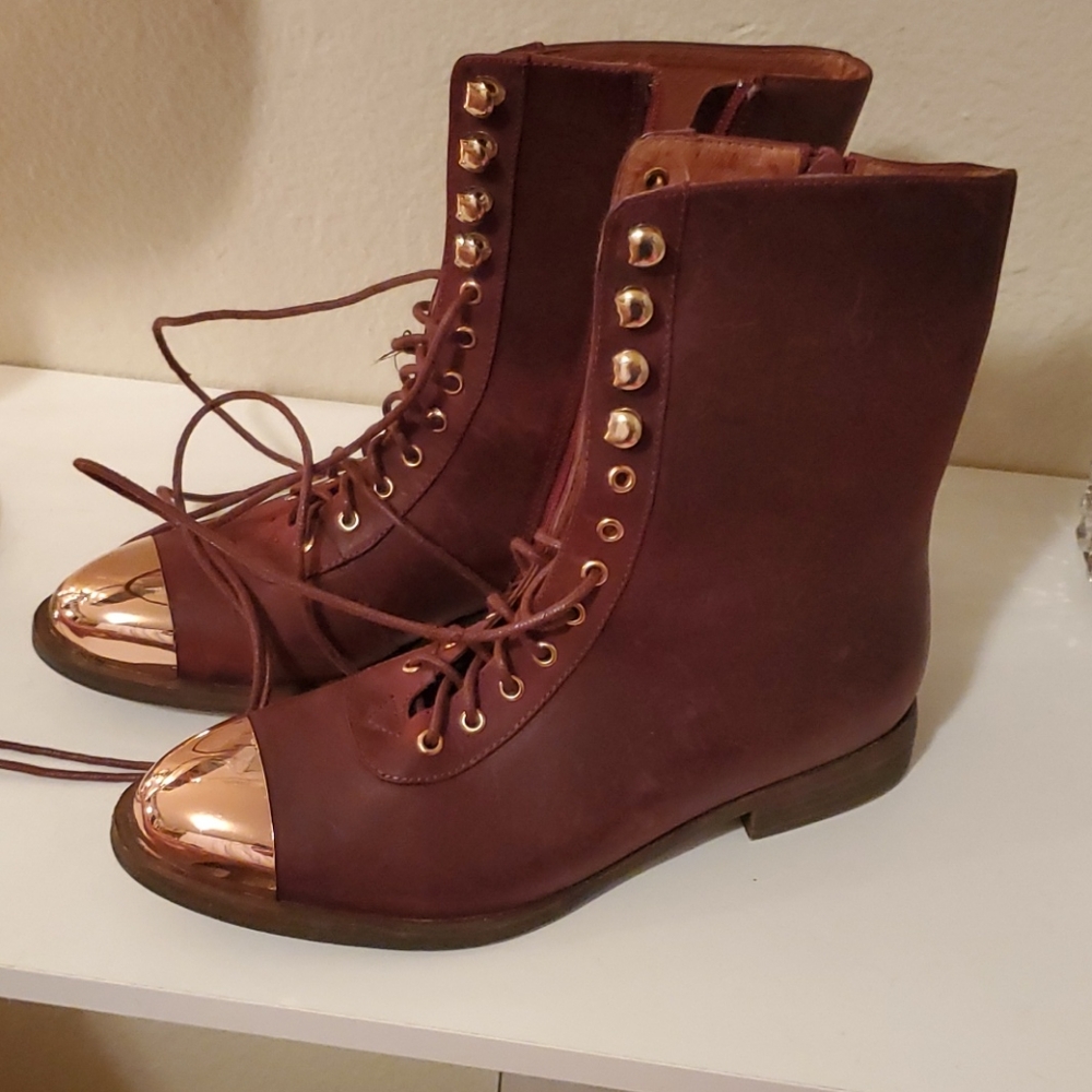 Nubuck  Leather  boots